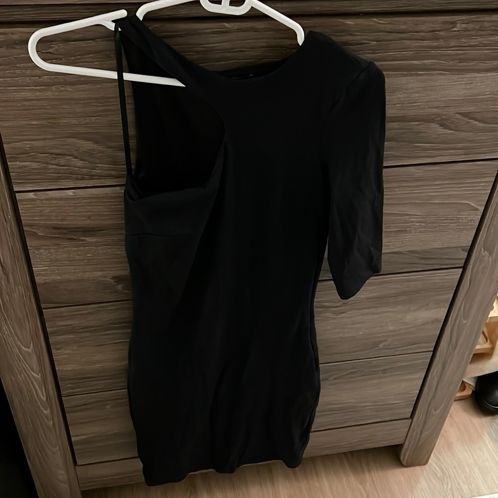 Black Mini Bebe Dress